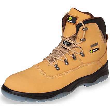 Beeswift Traders S3 Thinsulate Boots, Tan, 7