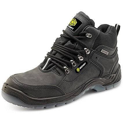 Beeswift S3 Hiker Boots, Black, 7