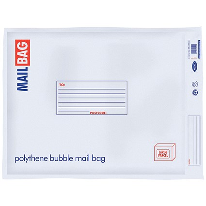 County Stationery Poly Bubble Envelopes, Jumbo 500x650mm, Pack of 10