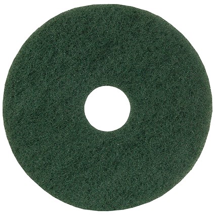 15in Standard Speed Floor Pad Green (Pack of 5) 102603
