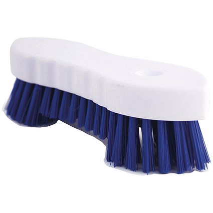 Hand Held Scrubbing Brush Blue VOW/20164B