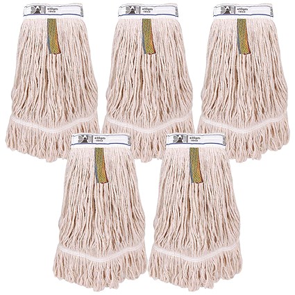 PY Kentucky Mop Natural Stayflat Yarn 450g (Pack of 5) 104929PK5 PY Kentucky Mop Natural Stayflat Yarn 450g (Pack of 5) 104929PK5