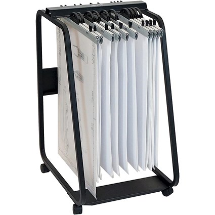 Arnos Hang-A-Plan Drawing Storage Trolley, Medium, Up to A1