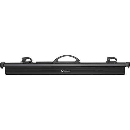 Arnos Hang-A-Plan QuickFile Front Load Binder, Black, A1