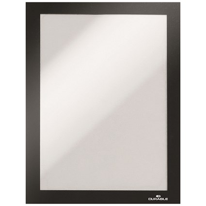 Durable Duraframe Self Adhesive Frame A5 Black