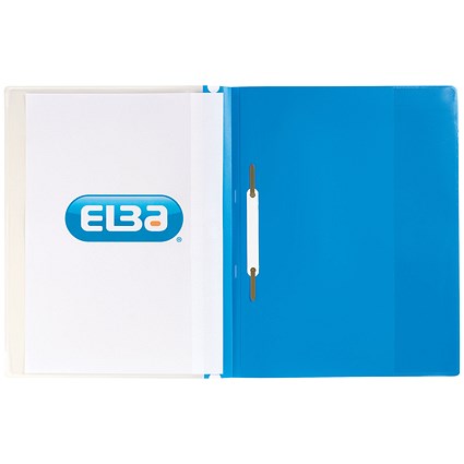 Elba A4+ Report Files, Blue, Pack of 25 Elba A4+ Report Files, Blue, Pack of 25