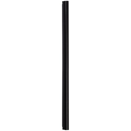 Durable Spinebar, 9mm, Up to 80 A4 Sheets, Black, Pack of 25