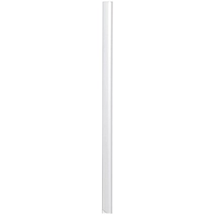 Durable Spinebar, 6mm, Up to 60 A4 Sheets, Clear, Pack of 50