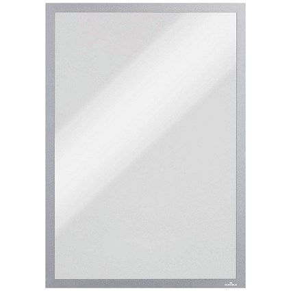 Durable Magnetic Duraframe, A3, Silver, Pack of 5 Durable Magnetic Duraframe, A3, Silver, Pack of 5