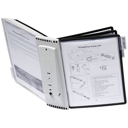 Durable Sherpa Wall 10 Display Panel System Black/Grey