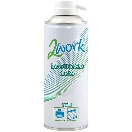 2Work Invertible Spray Duster, 200ml