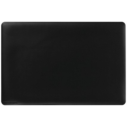 Durable Desk Mat with Contoured Edge, W530xD400mm, Black Durable Desk Mat with Contoured Edge, W530xD400mm, Black