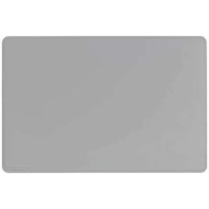 Durable Desk Mat with Contoured Edge, W530xD400mm, Grey