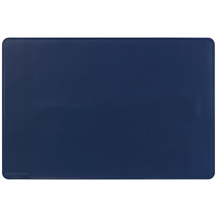 Durable Desk Mat Contoured Edge 650 x 520mm Dark Blue