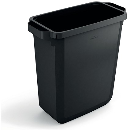 Durable Durabin Eco Waste Bin, 60 Litre, Black