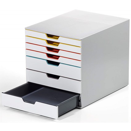 Durable Varicolor Mix 7 Drawer Desktop Organiser A4+