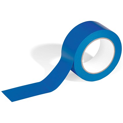 Durable Duraline Floor Marking Tape 50mm x 33m Blue 104406