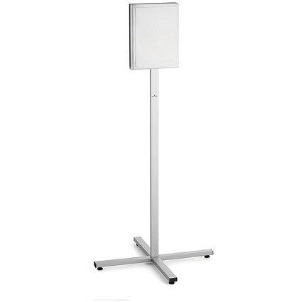 Durable Outdoor Stainless Steel Floor Stand A4 Grey