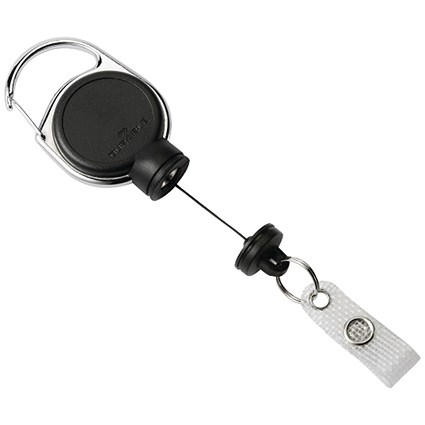 Durable Extra Strong Badge Reel, 600mm, Black
