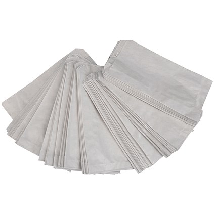 Sulphite Paper Sanitary Bag White (Pack of 1000)