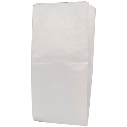 Paper Bag 35g 228x152x317mm White (Pack of 1000) DC00616
