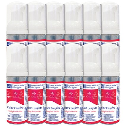 Deb Cutan Foam Sanitiser 47ml (Pack Of 12) CFS47Ml