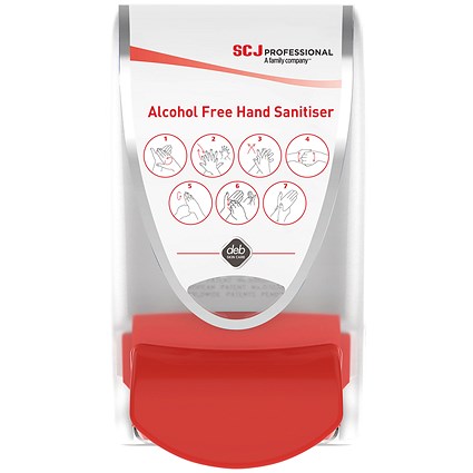 Deb Alcohol Free Foam Hand Sanitiser Dispenser, 1 Litre