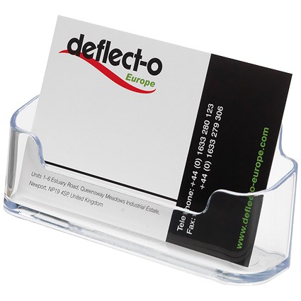 Deflecto Business Card Holder