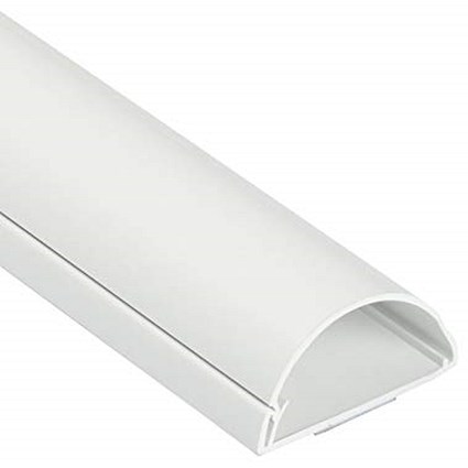 D-Line White Trunking Care, 50x25mm 1.5m, Pack of 2