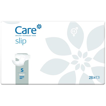 Dailee Care Slip Maxi Unisex Adult Diapers, Small, Pack of 28