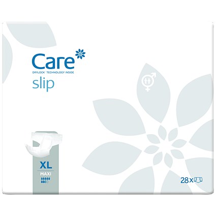 Dailee Care Slip Maxi Unisex Adult Diapers, XL, Pack of 28