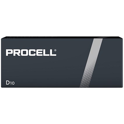 Duracell Procell D Batteries (Pack of 10)