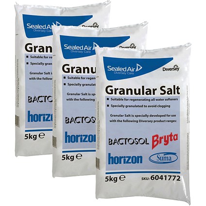 Diversey Granular Salt, 5kg, Pack of 3