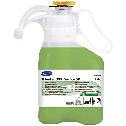 Diversey Taski Jontec 300 Pur-Eco Floor Cleaner, 1.4 Litres