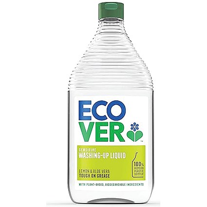 Ecover Washing Up Liquid, Lemon/Aloe Vera, 950ml Ecover Washing Up Liquid, Lemon/Aloe Vera, 950ml