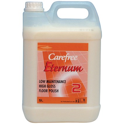 Carefree Eternum Floor Polish, Low Maintenance, High Gloss, Step Two, 5 Litres