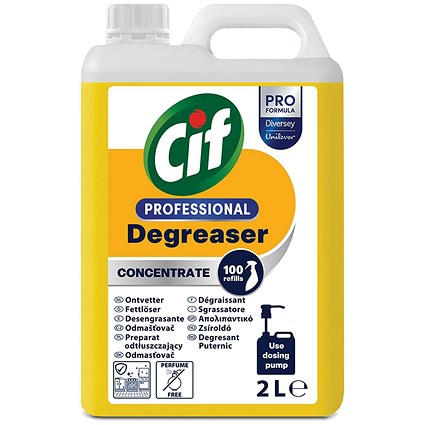 Cif Professional Conc Degreaser 2 Litres Pack of 2