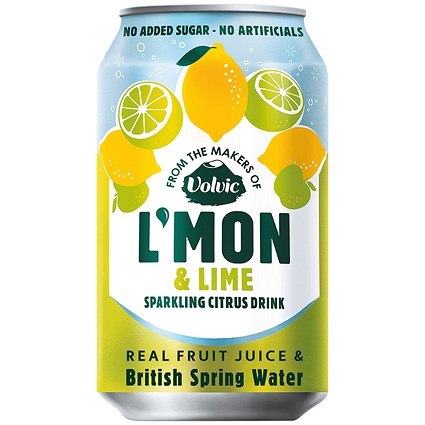 Volvic LMon Lemon and Lime - Pack of 12