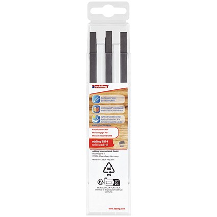 Edding 8891 Refill Lead HB Pack of 6