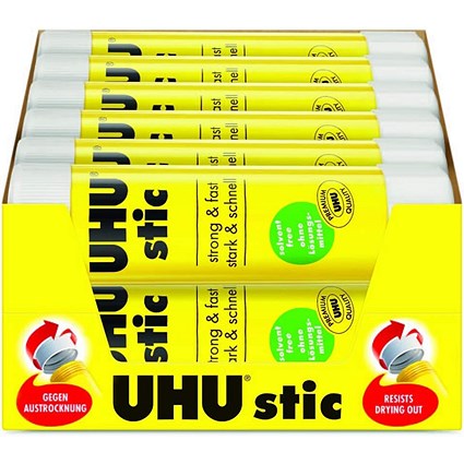 UHU Stic Glue Stick 40g (Pack of 12) UHU Stic Glue Stick 40g (Pack of 12)