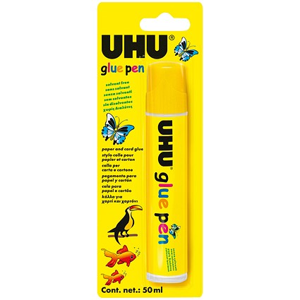 UHU Glue Pen Blistercard 50ml (Pack of 12)