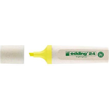 Edding 24 Ecoline Highlighters Yellow (Pack of 10)