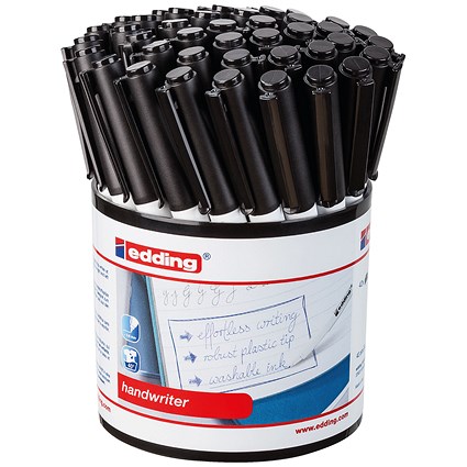 Edding Handwriter Pen Black (Pack of 42)