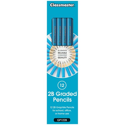 Classmaster 2B Pencil (Pack of 12)