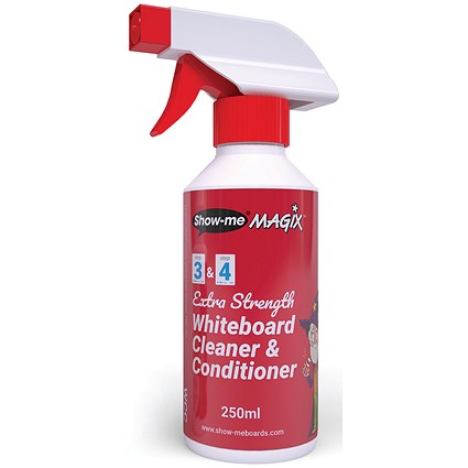 Show-me MAGIX Whiteboard Cleaner, 250ml