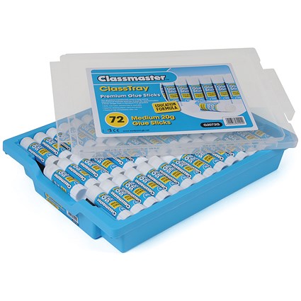 Classmaster 20g Education Gluestick, Tray of 72