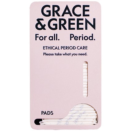 Grace and Green Compact Single Pad Dispenser Clay