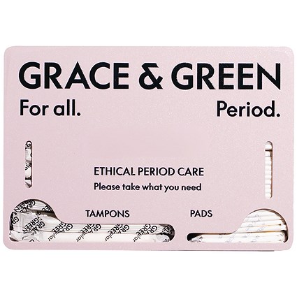Grace and Green Compact Pad and Tampon Dispenser Clay