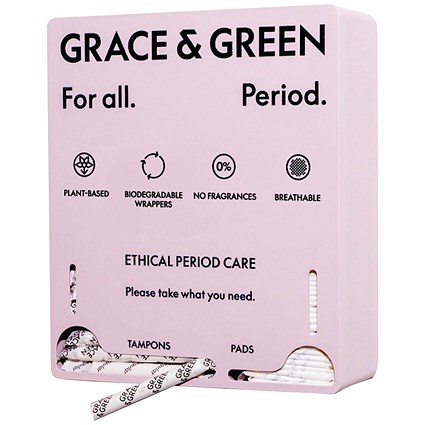 Grace and Green Standard Pad and Tampon Dispenser Clay