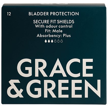 Grace and Green Bladder Support Liner Plus Pack of 12